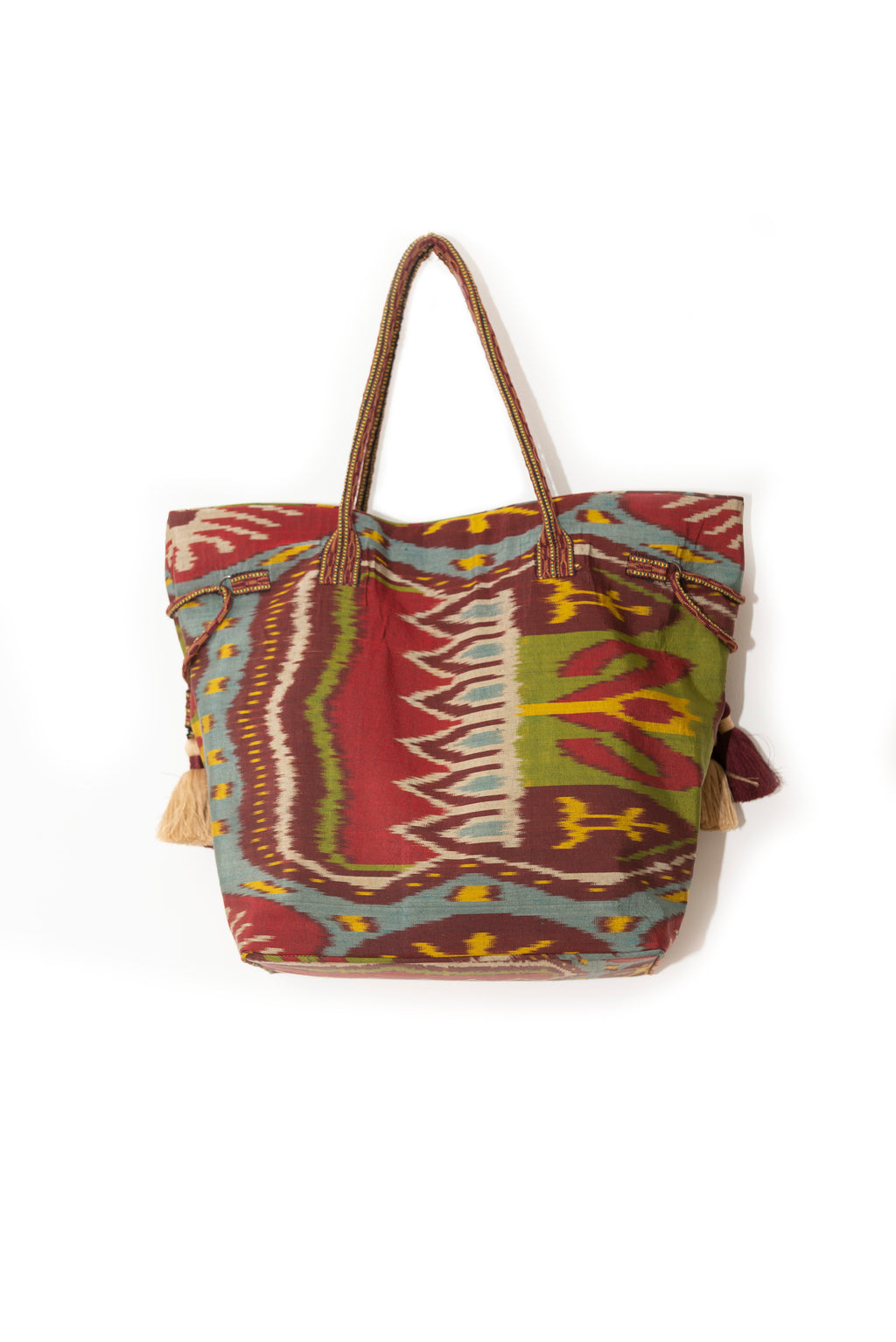 Ikat handbag, Image