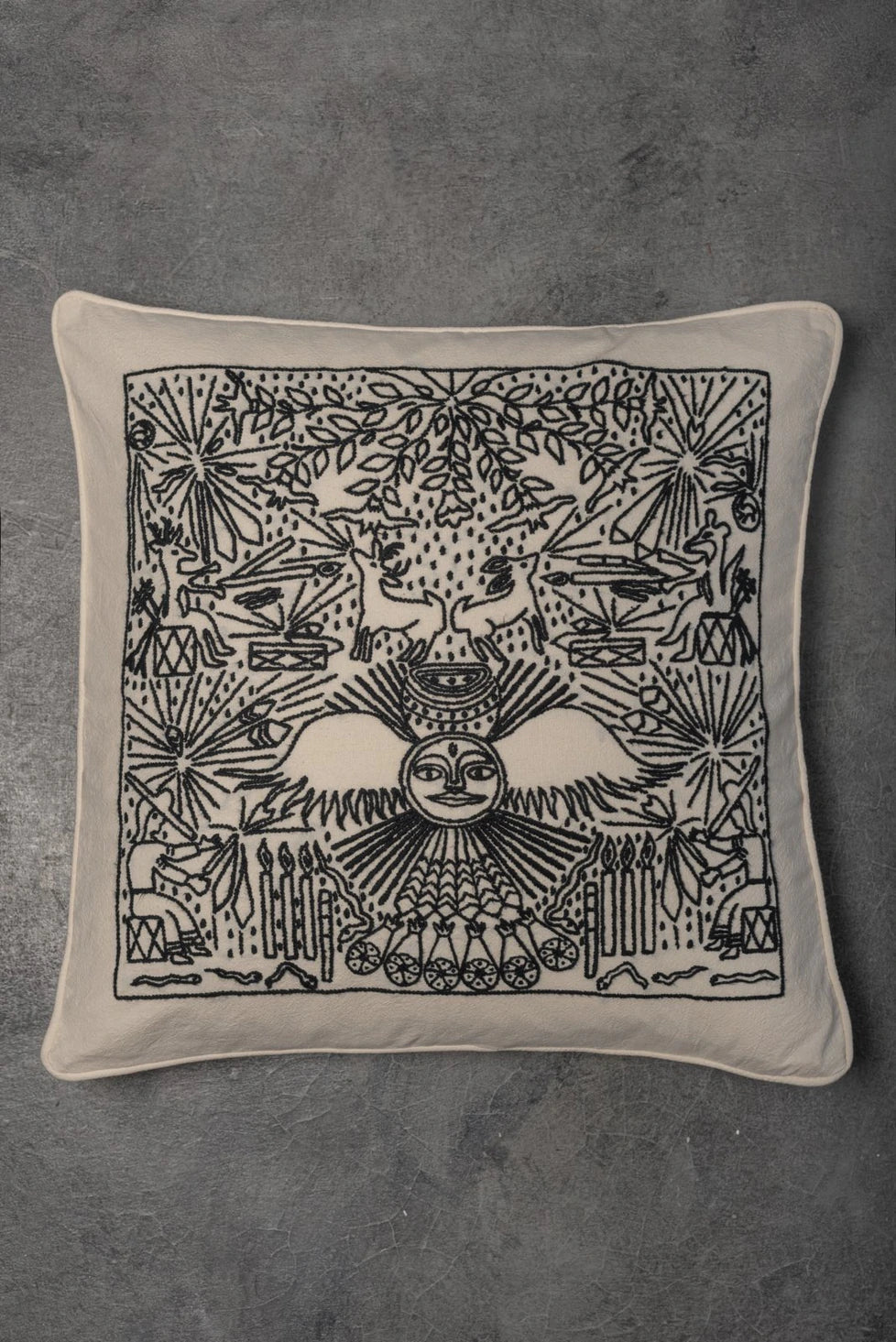Huichol Pillow, Image 