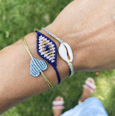 Large evil eye online bracelet