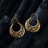 Mandala Earrings Tribal Desert, Image