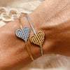 Metallic Heart Bracelet, image