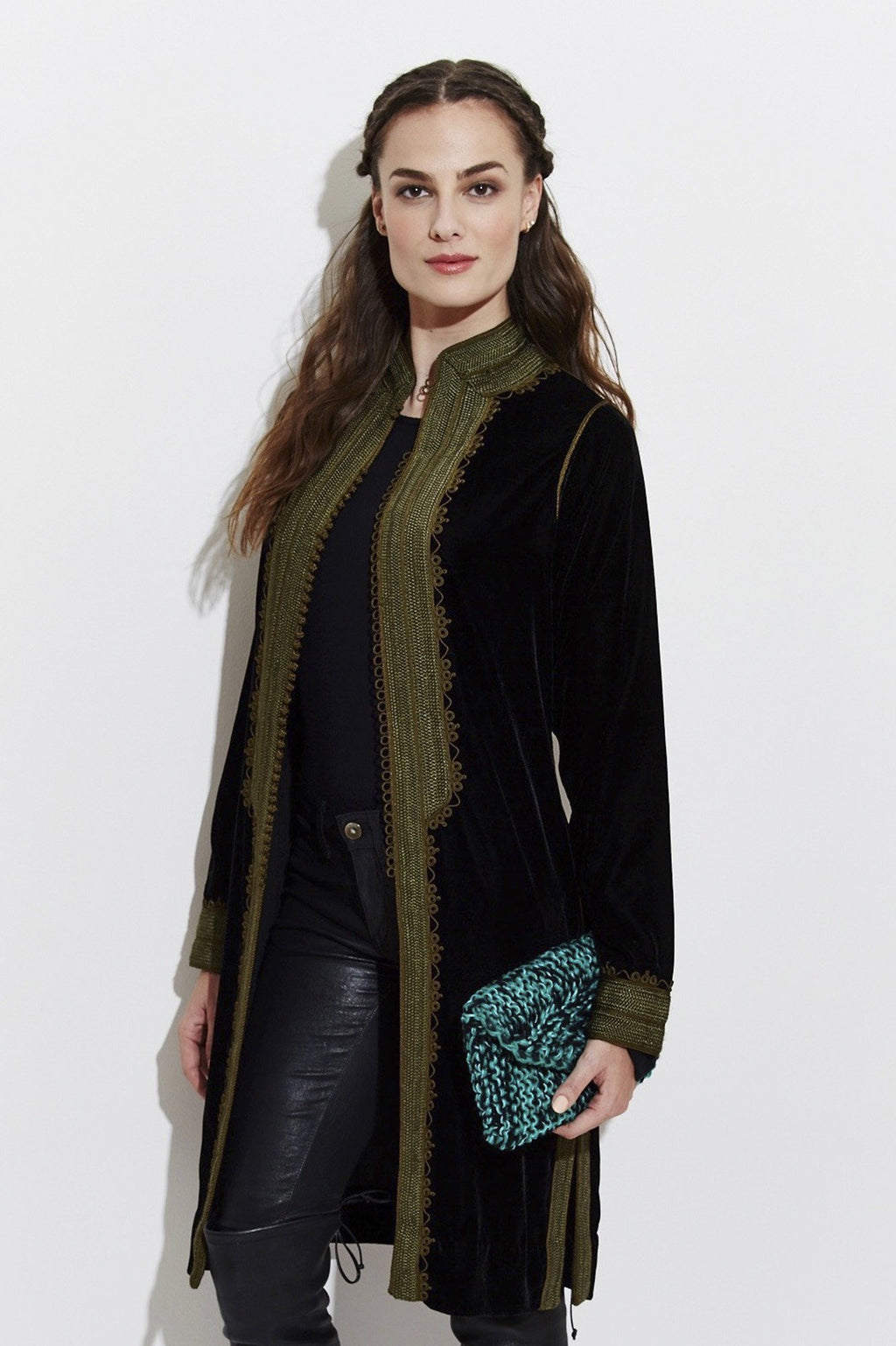 Moroccan Velvet Coat, Image 