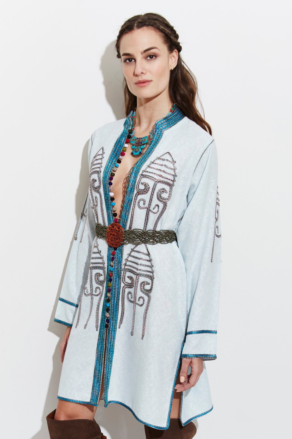 Moroccan Linen Jacket, Image