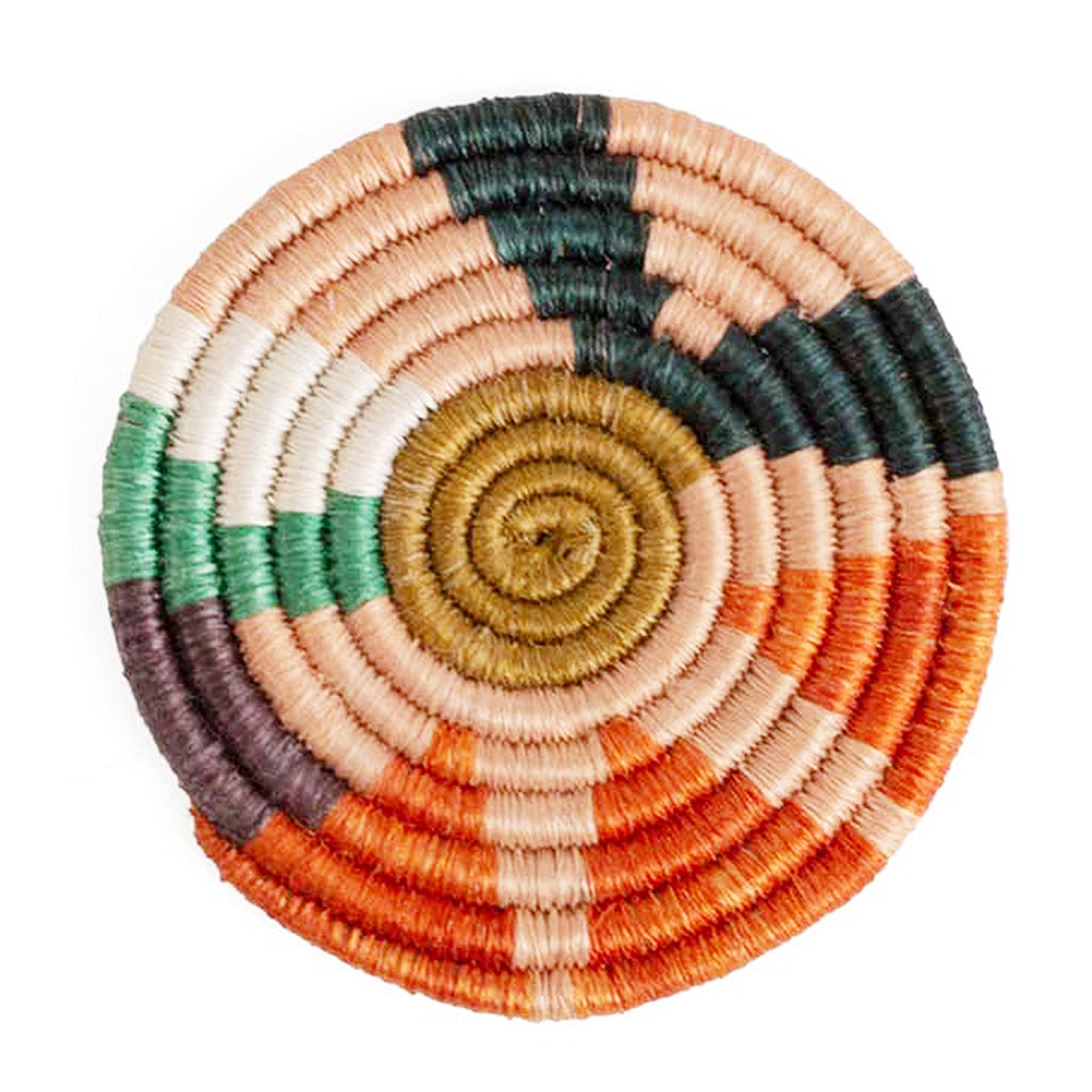 Seratonia Coasters - Sugarcane, Set of 4 by Kazi Goods - Wholesale, Image