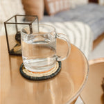 Petite Salon Coasters - Peach Soleil, Set of 4 by Kazi Goods - Wholesale, Image