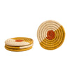 Seratonia Coasters - Pomelo, Set of 4 by Kazi Goods - Wholesale, Image