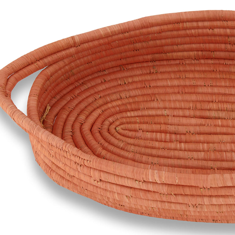 Seratonia Bread Basket - 20" Ripe Peach by Kazi Goods - Wholesale, Image