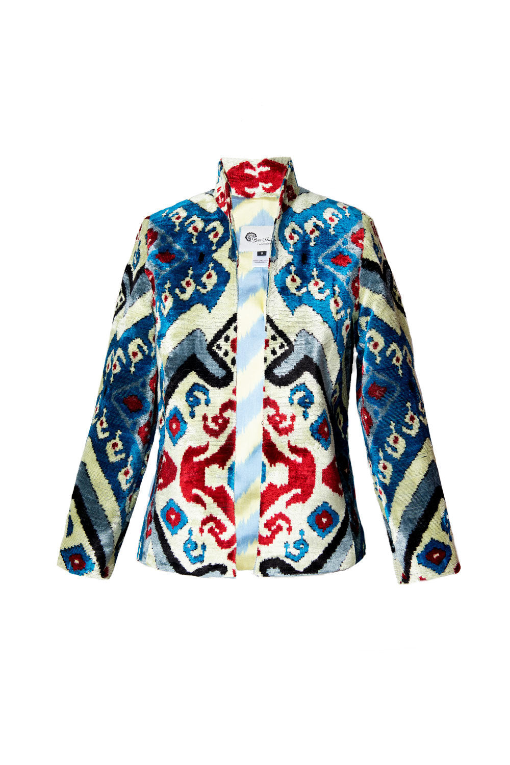 Silk Ikat Velvet Jacket – NOMADIC