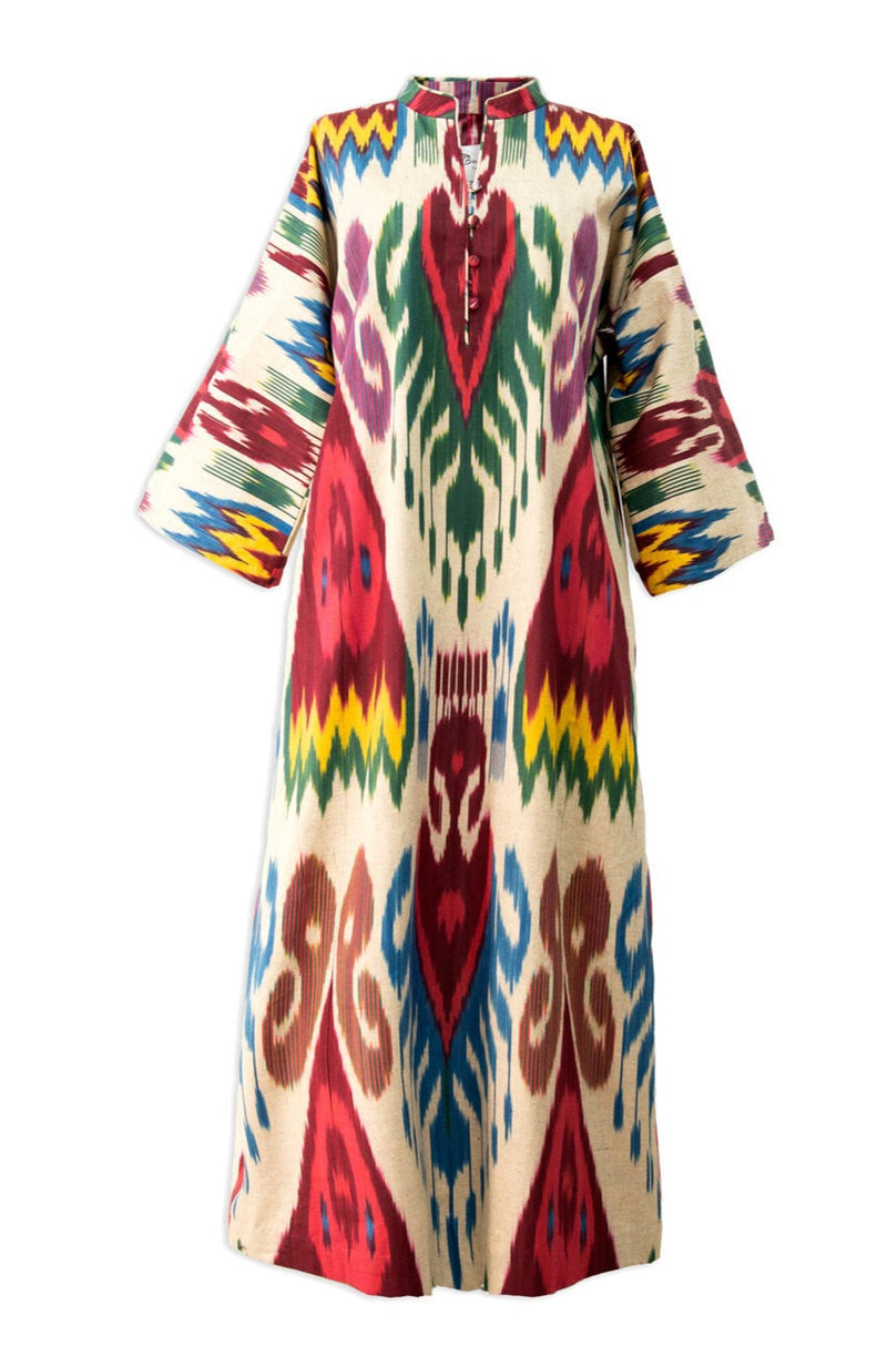 Tohira Kaftan Traditional Dress Multicolor Talisman, Image
