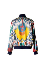 Multicolor Silk Ikat Jacket