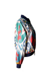 Multicolor Silk Ikat Jacket