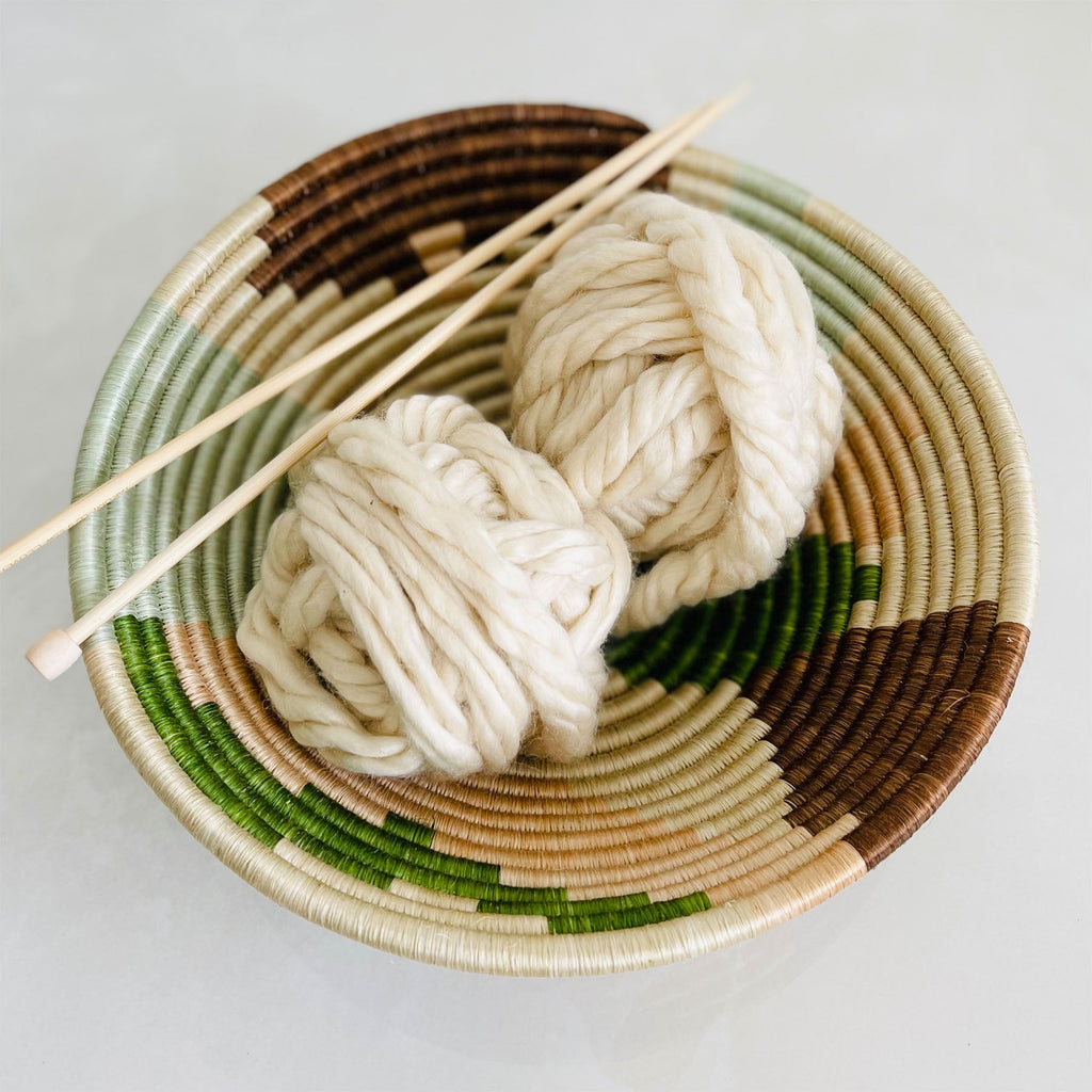 Restorative Woven Bowl - 12" Tierra Abstract by Kazi Goods - Wholesale, Image
