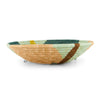 Restorative Woven Bowl - 14” Abstract Seafoam by Kazi Goods - Wholesale, Image