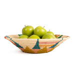 Seratonia Woven Bowl - 12" Tropicana by Kazi Goods - Wholesale, Image