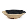 12" Large Peach Soleil Round Basket by Kazi Goods - Wholesale, Image