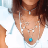Ava Evil Eye Pendant Necklace