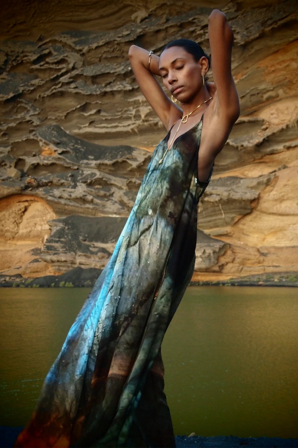 Indra Mayan Silk Dress