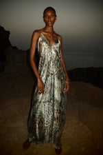 Yemanja Print Xarracca Silk Dress, Image