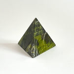 Pyramid Puzzle Sculpture, Serpentine Green