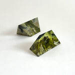 Pyramid Puzzle Sculpture, Serpentine Green