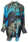 Silk Shirt in Schiller Print, Image