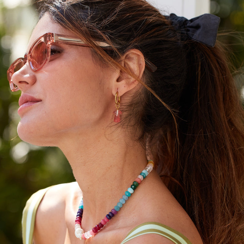 Cece Pearl Beaded Choker