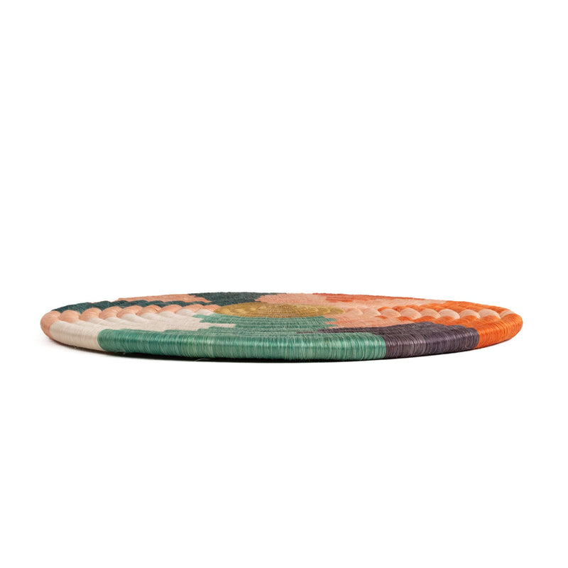 Seratonia Table Plate - 10" Sugarcane by Kazi Goods - Wholesale, Image