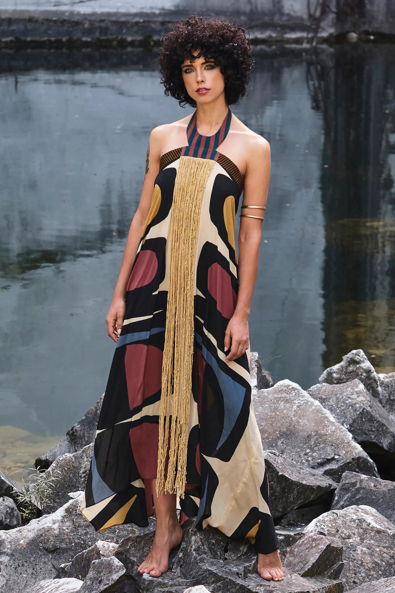 Saba Fringe Ramatuelle Dress
