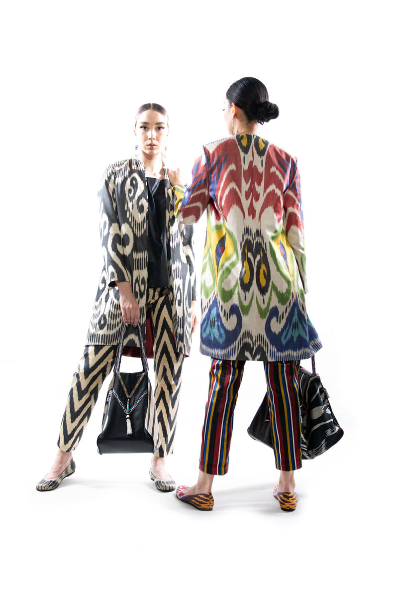 Multicolor Classic Ikat Jacket