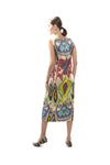 Multicolor Silk Ikat Pocket Dress