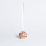Gemstone Sphere Incense Holder - Onyx Crema