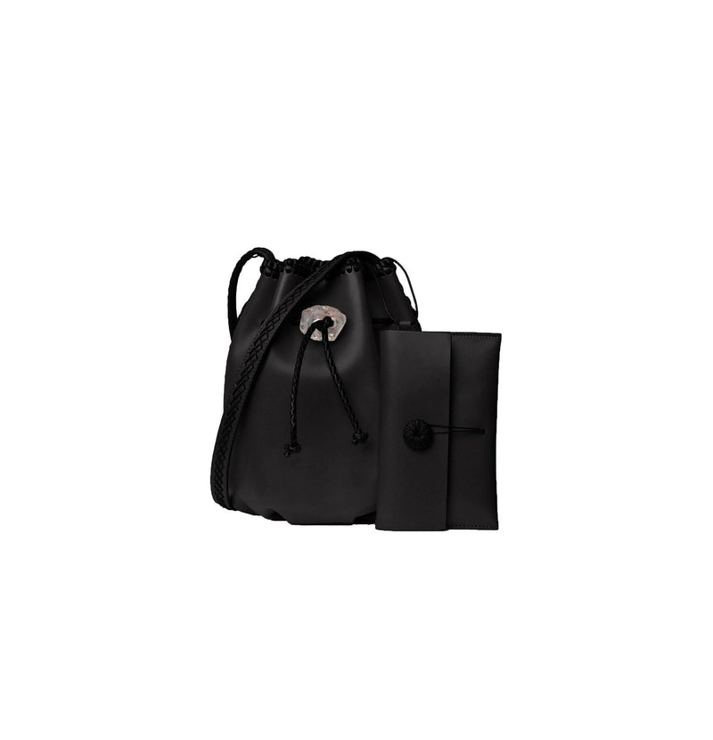 Nirmala Vegetable Tanned Leather Black