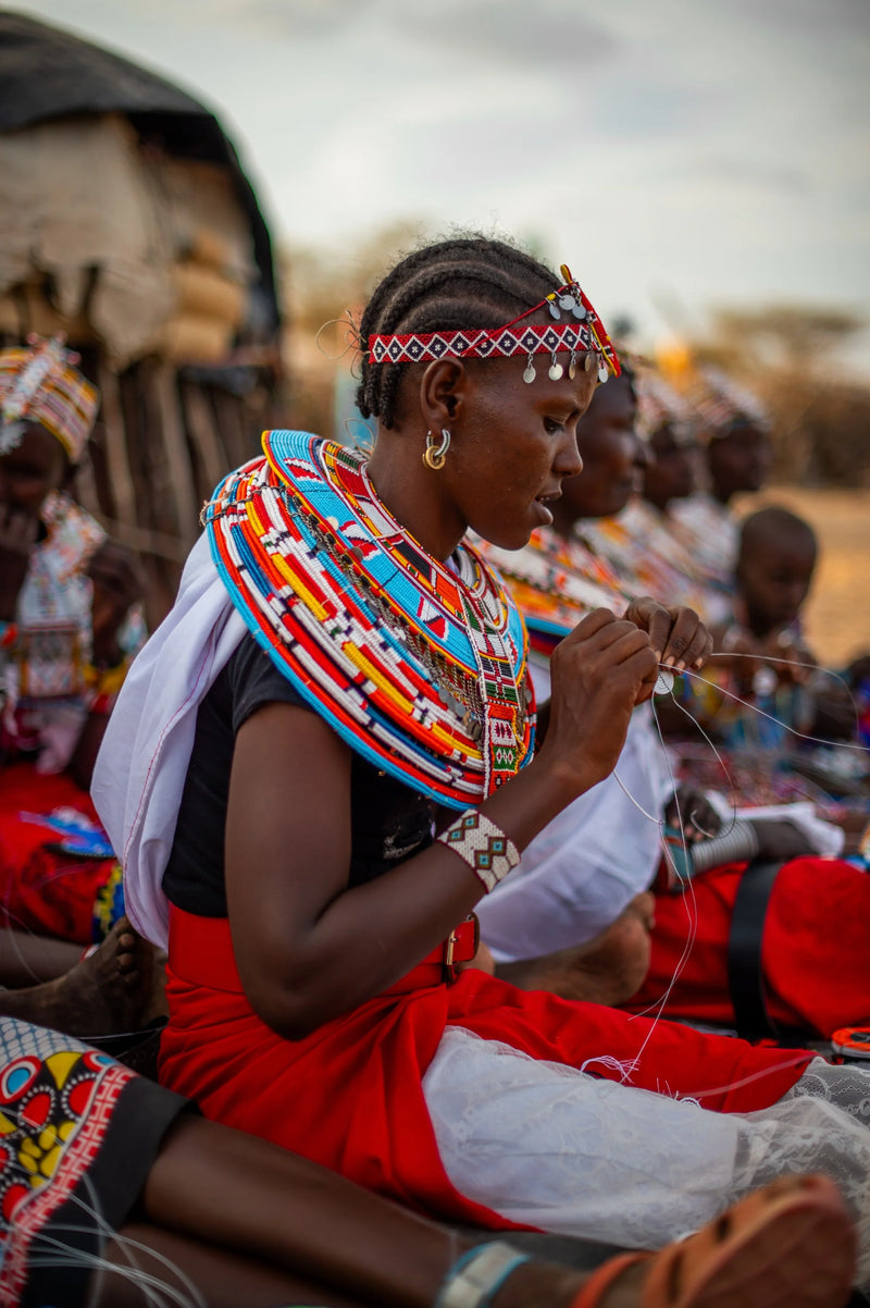 Maasai Leather Phone Strap