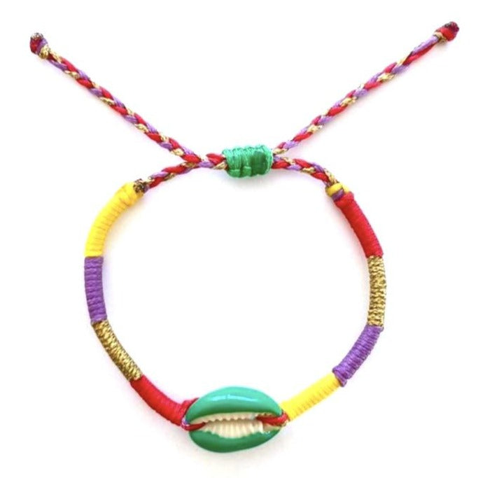 Green Candy Shell Bracelet, image