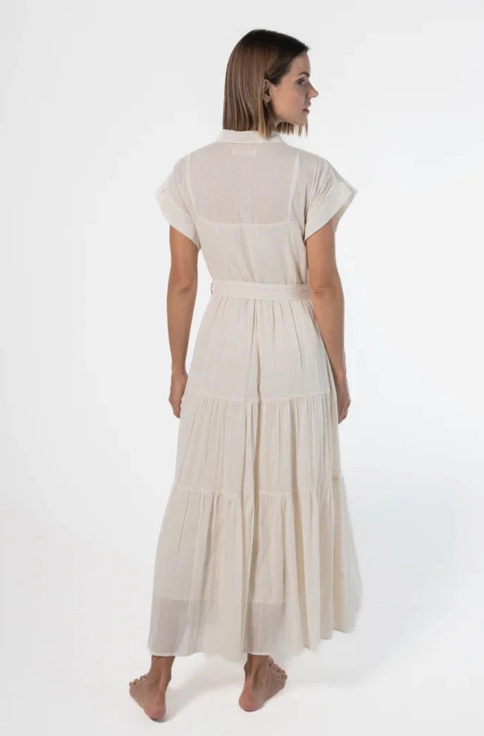Colibri Lineal Crema Dress, image