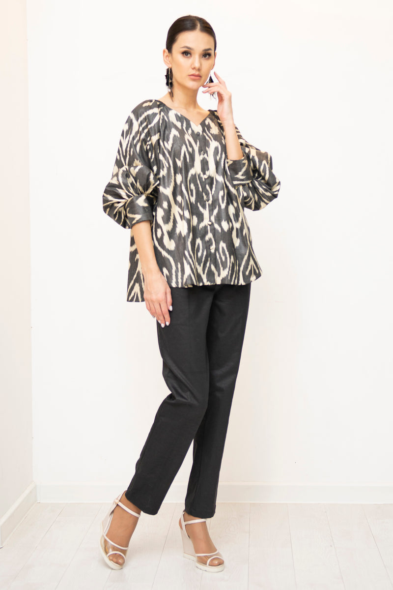 Feruza Ikat Top