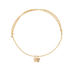 Gold Butterfly Charm Bracelet, image