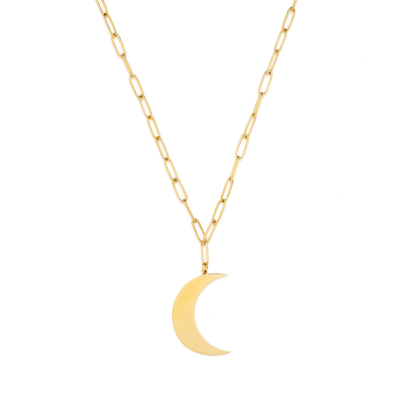 Kendra Moon Chain Necklace, image