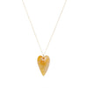 Gemstone Heart Gold Chain Necklace