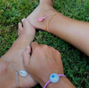 Pastel Cowrie Shell Anklet, image