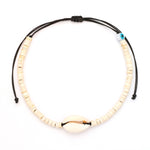 Crème Cowrie Shell Anklet