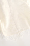Ivory Handspun Cotton Gabi Heirloom Linen from Ethiopia, Image