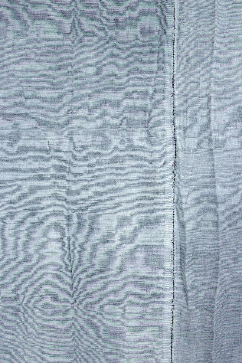 Periwinkle Handspun Cotton Gabi Heirloom Linen from Ethiopia, Image