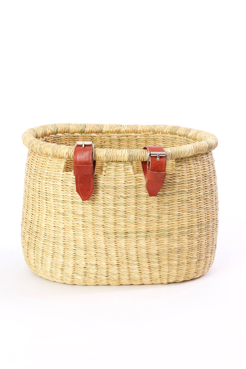 Natural Elephant Grass Bicycle Basket – NOMADIC