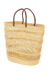 Veta Vera Lace Weave Shopper with Leather Handles, Image