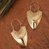 Shield Earrings Tribal Desert, Image