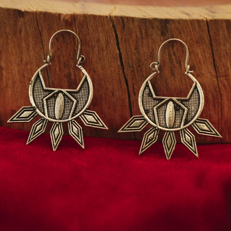 Tribal Earrings Tribal Desert, Image