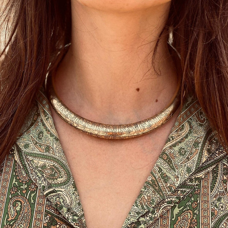 Choker Necklace Tribal Desert, Image