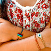 Kids Rainbow Heart Bracelet, image