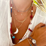 Americana Pearl & Gem Necklace, image